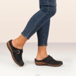Libby Comfort Clog Aetrex Women Burgundy XLXT0103 - Image 8