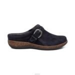 Libby Comfort Clog Aetrex Women Navy XLXT0120 - Image 4