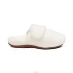 Mandy Closed Toe Slipper Aetrex Women Ivory XLXT060 - Image 4