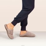 Mandy Closed Toe Slipper Aetrex Women Ivory XLXT060 - Image 7
