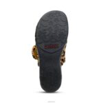 Mandy Closed Toe Slipper Aetrex Women Leopard XLXT020 - Image 7