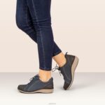 Mara Waterproof Casual Hiking Sneaker Aetrex Women Black XLXT059 - Image 9