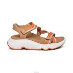 Marz Adjustable Sport Sandal Aetrex Women Camel XLXT0293 - Image 2