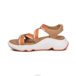 Marz Adjustable Sport Sandal Aetrex Women Camel XLXT0293 - Image 4