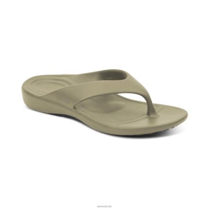 Maui Orthotic Flips Aetrex Men Army XLXT0328