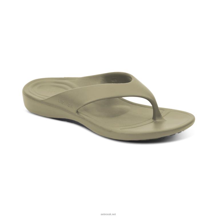 maui_orthotic_flips_aetrex_men_army_xlxt0328.jpg Maui Orthotic Flips Aetrex Men Army XLXT0328 - Image 1