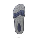 Maui Orthotic Flips Aetrex Men Navy XLXT0327 - Image 3