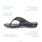 Maui Orthotic Flips Aetrex Men Navy XLXT0327 - Image 7