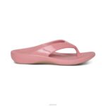 Maui Orthotic Flips Aetrex Women Glossy Rose XLXT0110 - Image 2