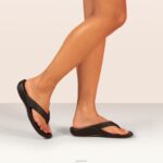Maui Orthotic Flips Aetrex Women Glossy Rose XLXT0110 - Image 8