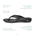 Maui Orthotic Flips Aetrex Women Glossy White XLXT0181 - Image 7