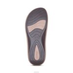Maui Orthotic Flips Aetrex Women Mocha XLXT055 - Image 6