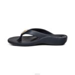 Maui Starfish Orthotic Flips Aetrex Women Navy XLXT0271 - Image 4