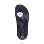 Maui Starfish Orthotic Flips Aetrex Women Navy XLXT0271 - Image 5