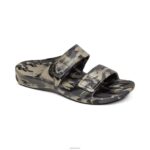 Milos Orthotic Slides Aetrex Men Green Camo XLXT0318