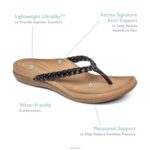 Rachel Thong Sandal Aetrex Women White XLXT0254 - Image 7