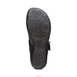 Rae Adjustable Thong Sandal Aetrex Women Black XLXT0236 - Image 6