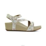 Randi Arch Support Wedges Aetrex Women Beige XLXT0303 - Image 2
