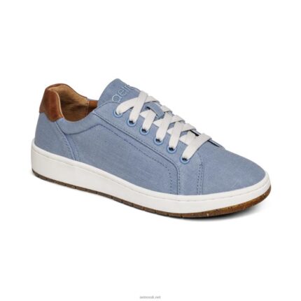 Renee Arch Support Sneakers Aetrex Women Blue XLXT0281