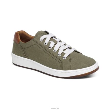 Renee Arch Support Sneakers Aetrex Women Olive XLXT0310