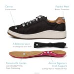 Renee Arch Support Sneakers Aetrex Women Olive XLXT0310 - Image 7