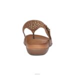 Rita Adjustable Thong Sandal Aetrex Women Bronze XLXT051 - Image 4