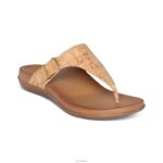 Rita Adjustable Thong Sandal Aetrex Women Cork XLXT086