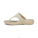 Rita Adjustable Thong Sandal Aetrex Women Light Grey XLXT0134 - Image 5