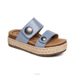 Sofie Platform Sandal Aetrex Women Blue XLXT0197