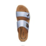 Sofie Platform Sandal Aetrex Women Blue XLXT0197 - Image 5