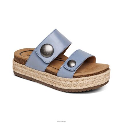 Sofie Platform Sandal Aetrex Women Blue XLXT0197