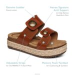 Sofie Platform Sandal Aetrex Women Blue XLXT0197 - Image 8