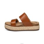 Sofie Platform Sandal Aetrex Women Cognac XLXT0214 - Image 4