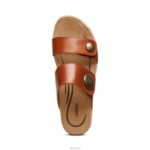 Sofie Platform Sandal Aetrex Women Cognac XLXT0214 - Image 5