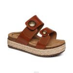 Sofie Platform Sandal Aetrex Women Cognac XLXT0214 - Image 7