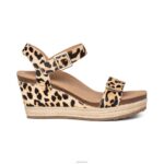 Sydney Quarter Strap Espadrille Wedge Aetrex Women Leopard XLXT053 - Image 3