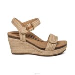 Sydney Quarter Strap Espadrille Wedge Aetrex Women Natural XLXT0278 - Image 2