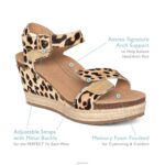 Sydney Quarter Strap Espadrille Wedge Aetrex Women Natural XLXT0278 - Image 7