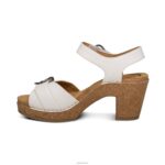 Tory Open Toe Heels Aetrex Women White XLXT0274 - Image 4