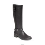 Vera Arch Support Weather Friendly Riding Boot Aetrex Women Black XLXT0178
