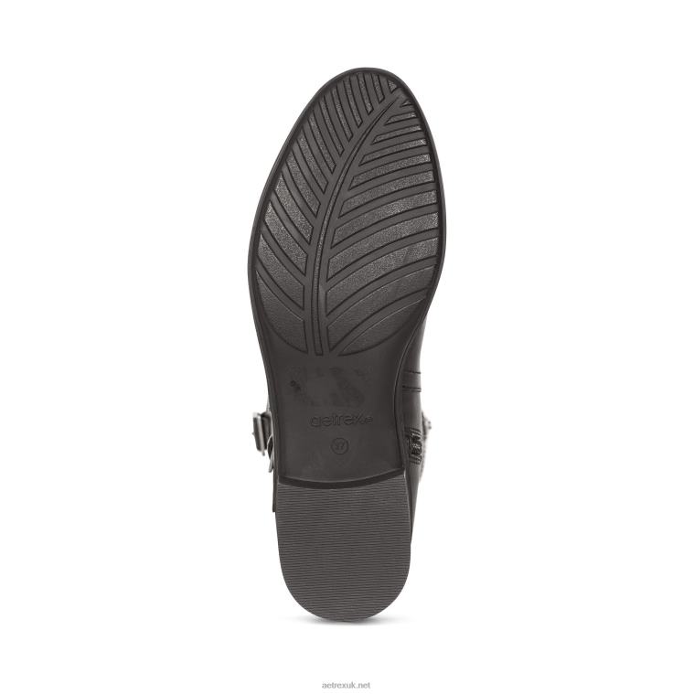 Vera Arch Support Weather Friendly Riding Boot Aetrex Women Black XLXT0178 - Image 7