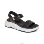 Whit Sport Sandal Aetrex Women Black XLXT0290