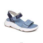 Whit Sport Sandal Aetrex Women Blue XLXT0288