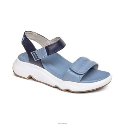 Whit Sport Sandal Aetrex Women Blue XLXT0288